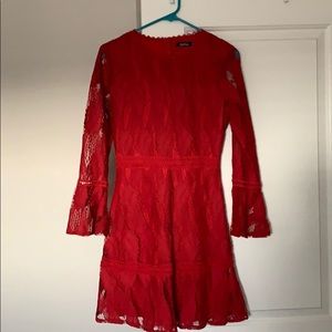 Size 8 red dress